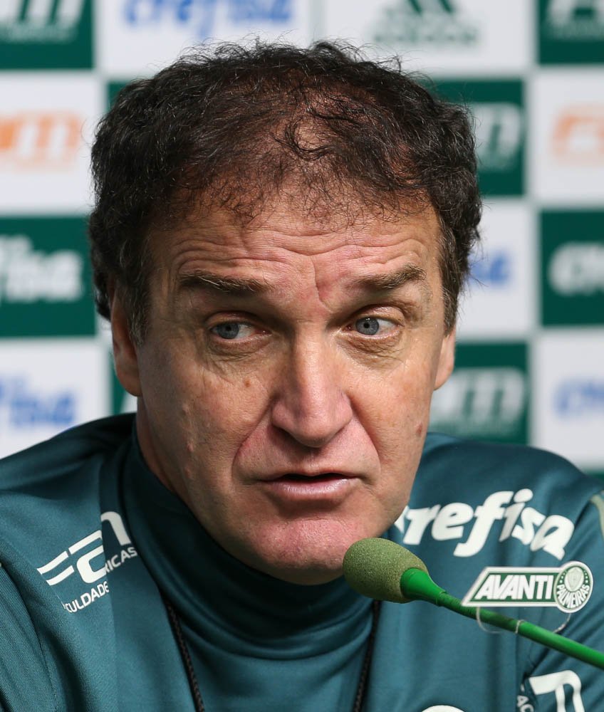 Cuca pede ‘tempo’ para evolução do Palmeiras e projeta encontro com Atlético-MG