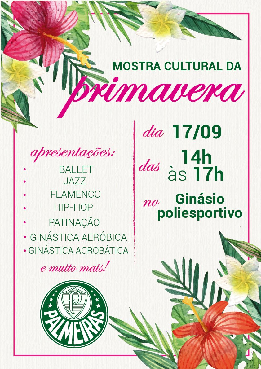Mostra Cultural da Primavera: apresentações de dança, esportes e muito mais no ginásio