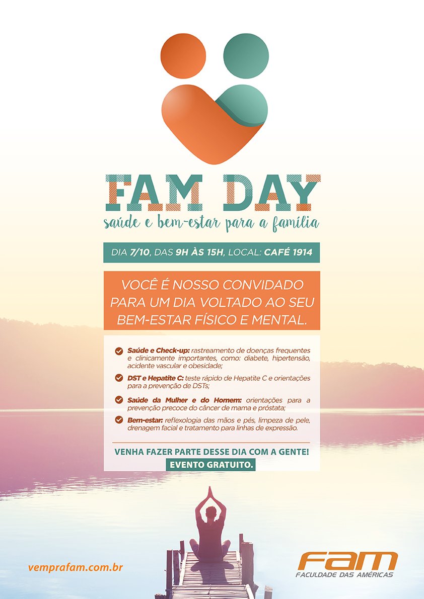 FAM Day: ações de saúde e bem-estar para a família em um dia especial no clube