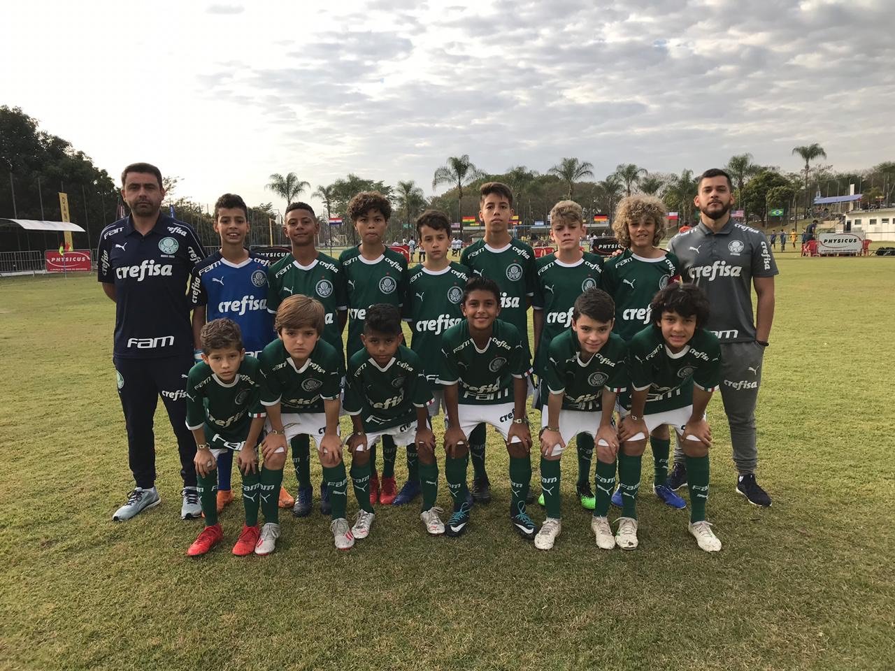 Sub-11 e Sub-13 vencem o São Caetano fora de casa e lideram o Paulista