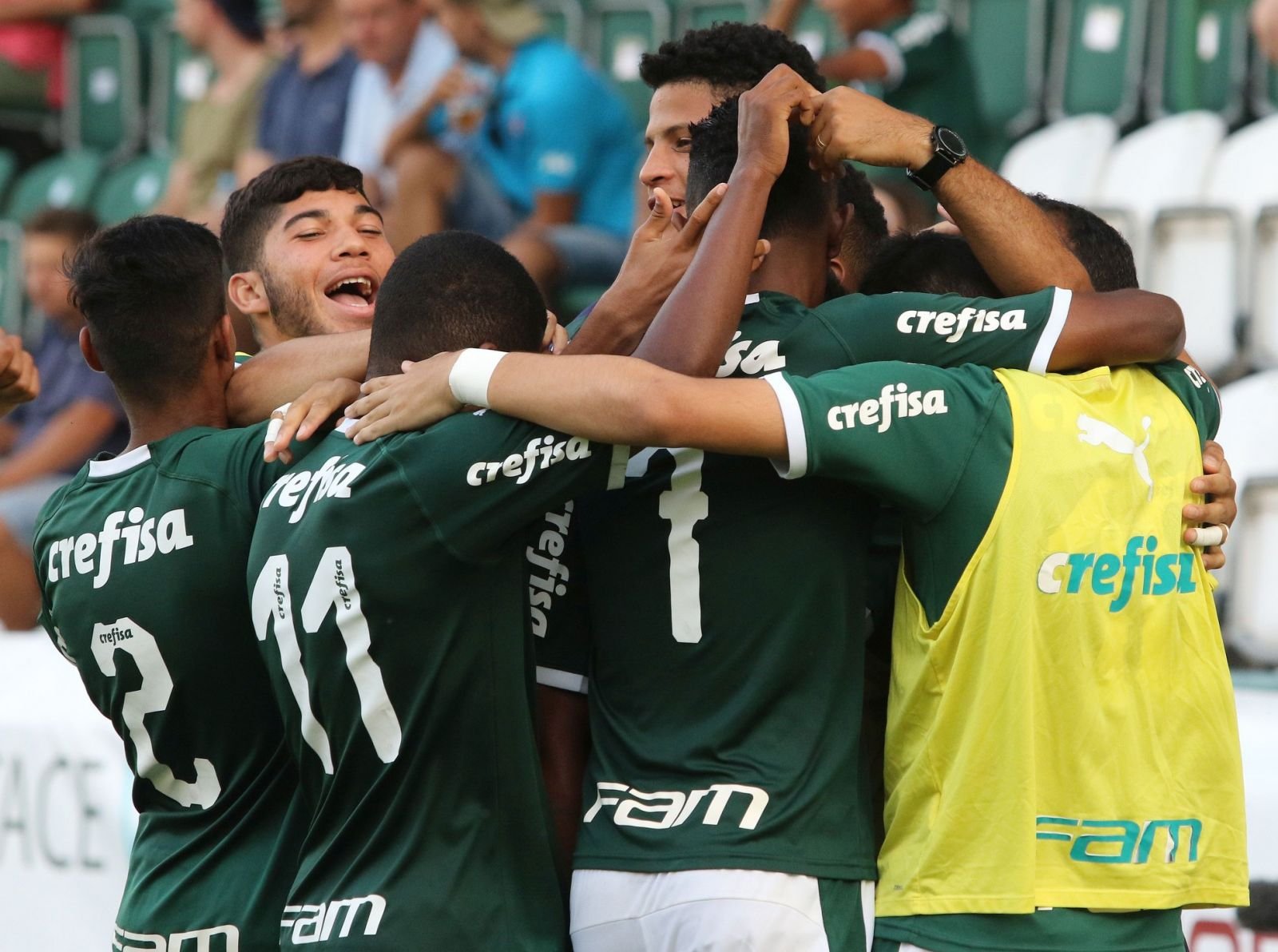 Sub-20 do Palmeiras enfrenta a Inter de Milão na semifinal de torneio na Suíça