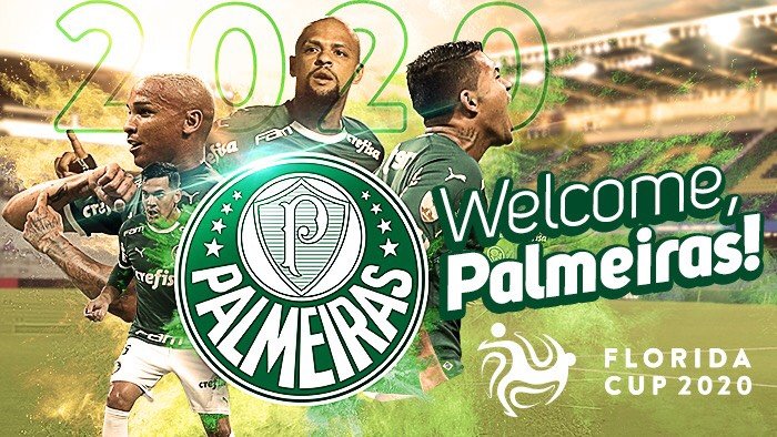 Palmeiras disputará Florida Cup pela primeira vez em janeiro de 2020