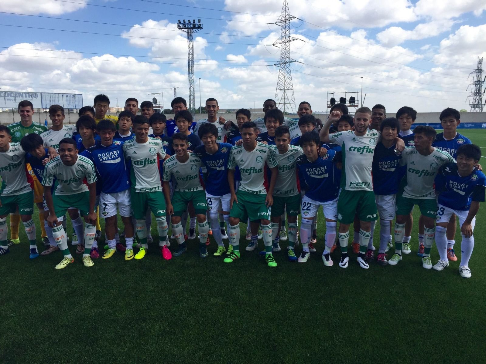 Antes das quartas do Mundial, Sub-17 do Verdão goleia time japonês em amistoso