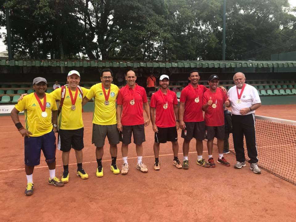 Tenistas do Verdão são vice-campeões em nova categoria do Paulista Interclubes