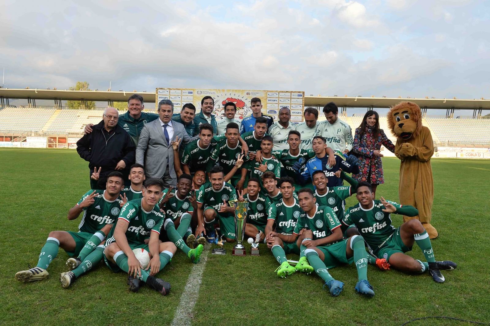 Atual campeão, Sub-17 do Palmeiras defende título da Scopigno Cup na Itália
