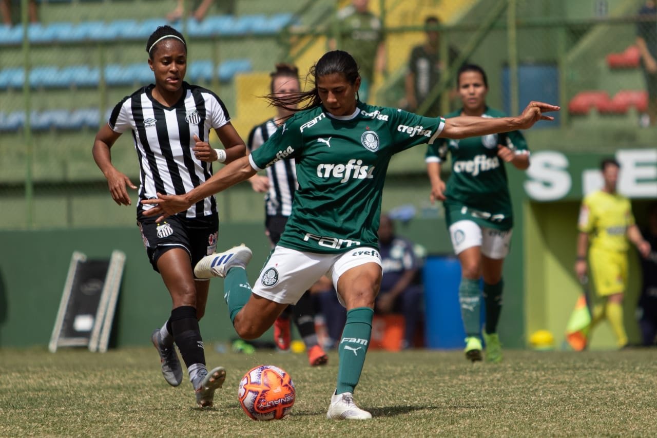 Verdão empata com o Santos e se mantém na vice-liderança do grupo no Paulista Feminino