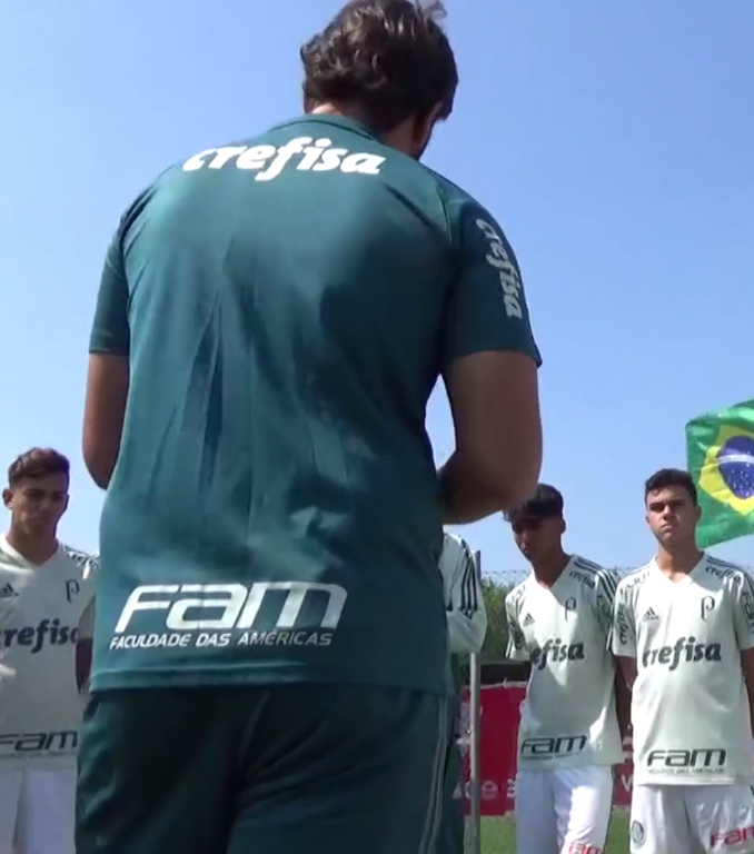 Sub-15 do Palmeiras empata em 1 a 1 com a Roma em duelo movimentado na Itália