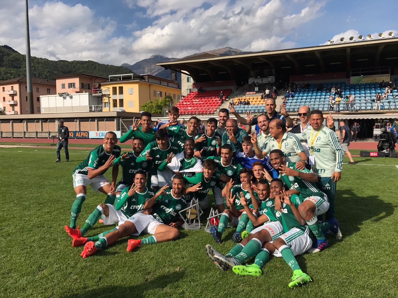 Tricampeão! Sub-18 do Palmeiras bate Rijeka e fatura Torneio de Bellinzona invicto