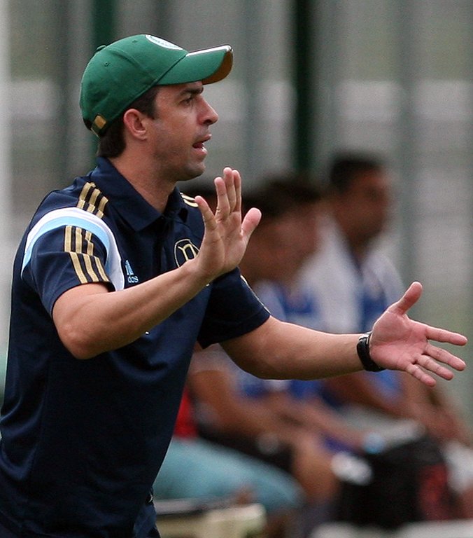 Fabio Menotti/Ag. Palmeiras/Divulgação _ O técnico do Sub-20, João Burse, foi contratado em setembro e comandou uma grande reformulação na categoria